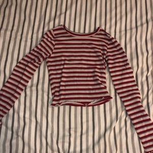 stripped garage long sleeve